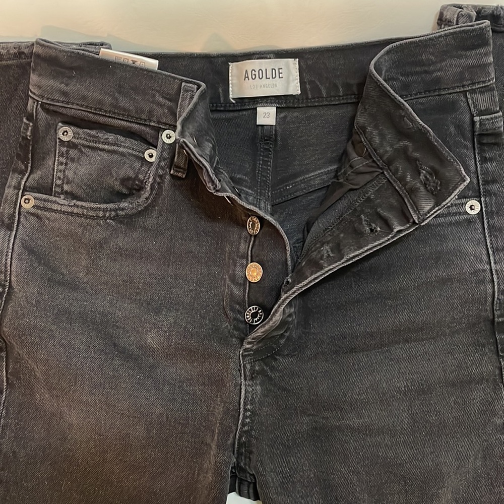 Black Mom Jean’s Aritzia women’s size 23 - Picture 2 of 3